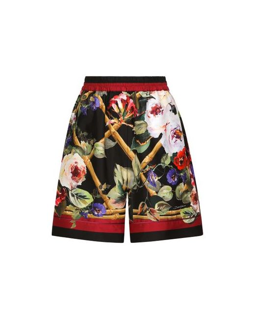 Dolce & Gabbana Twill pajama shorts