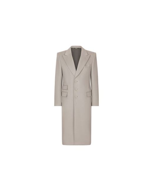 Dolce & Gabbana Single-Breasted Cashmere Coat