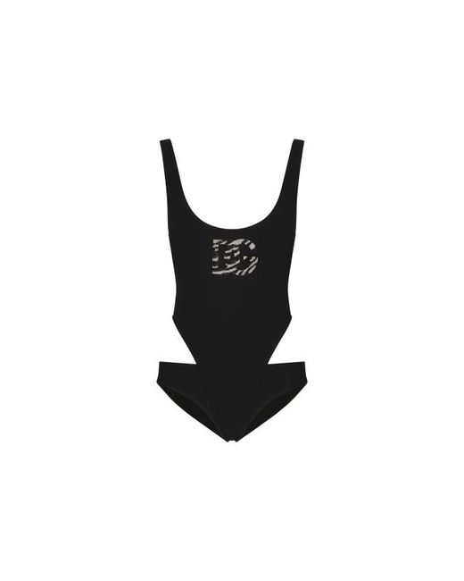 Dolce & Gabbana Racing swimsuit with bikini bottoms