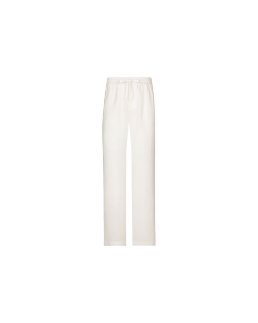 Dolce & Gabbana Jogging Pants Linen Blend