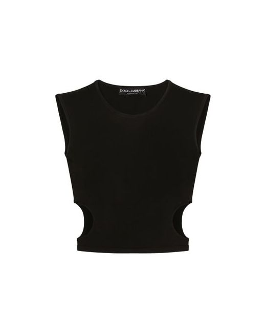 Dolce & Gabbana Viscose top with cut-out sides