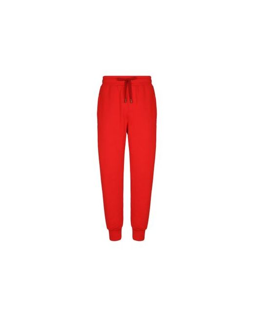 Dolce & Gabbana Jersey jogging pants with embossed tag