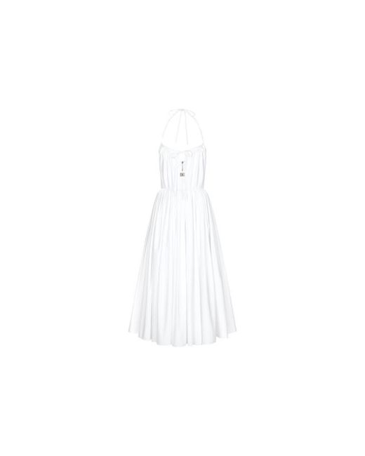 Dolce & Gabbana Midi cotton dress with circle skirt