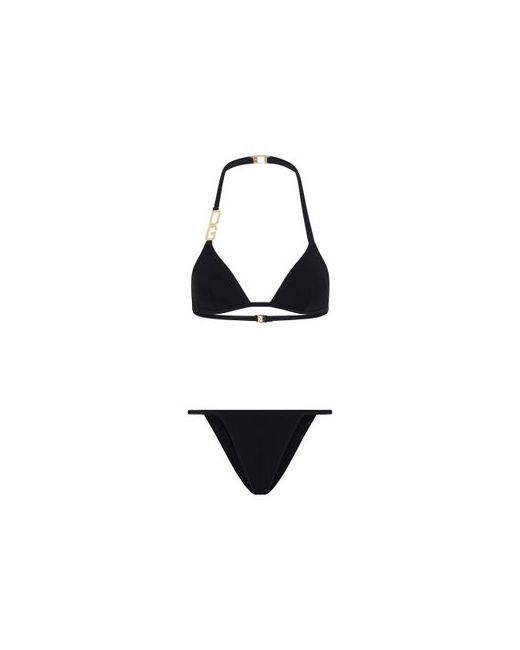 Dolce & Gabbana Triangle bikini with DG logo