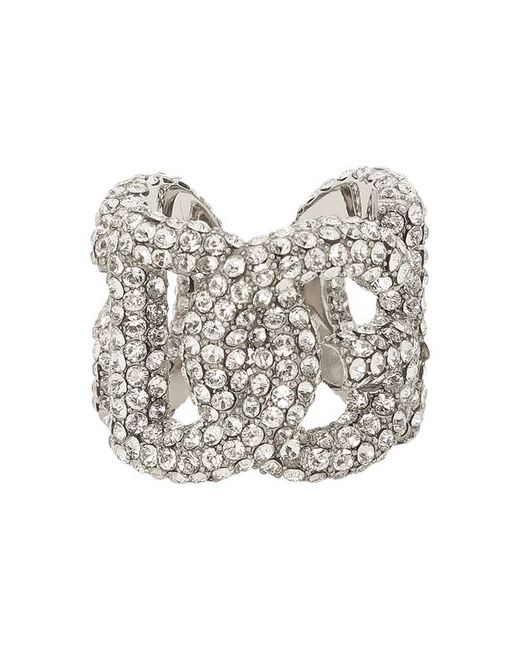 Dolce & Gabbana Rhinestone ring with DG logo