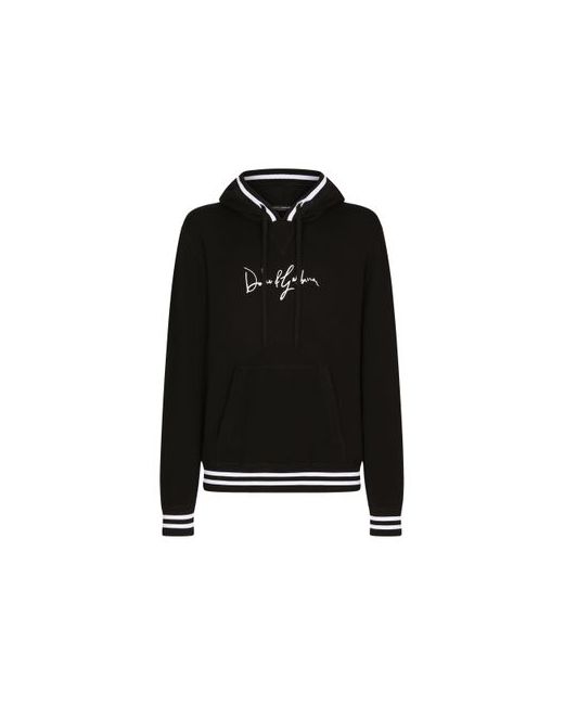 Dolce & Gabbana Wool hoodie with embroidery