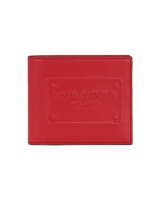 Dolce & Gabbana Calfskin bifold wallet
