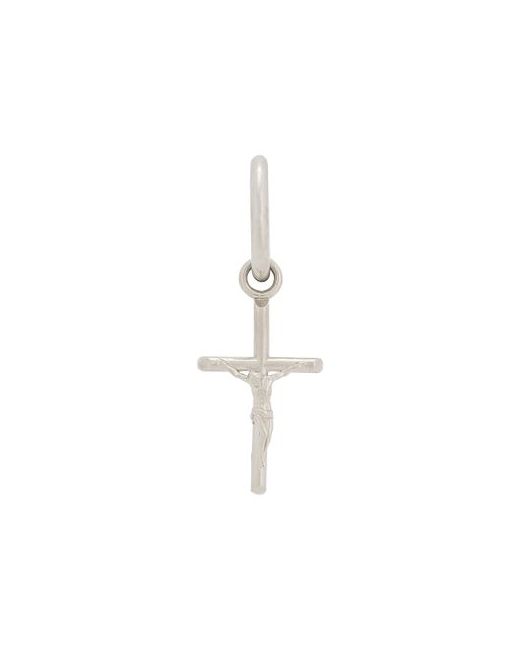 Dolce & Gabbana Single Earring With Cross Pendant