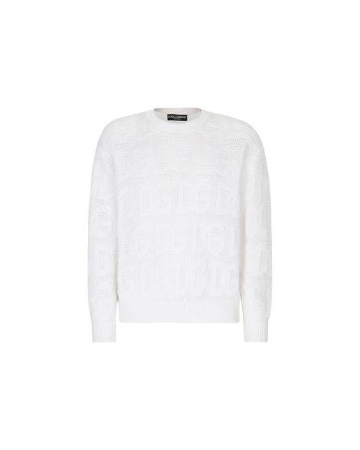 Dolce & Gabbana Cotton jacquard sweater