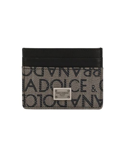 Dolce & Gabbana Jacquard card holder