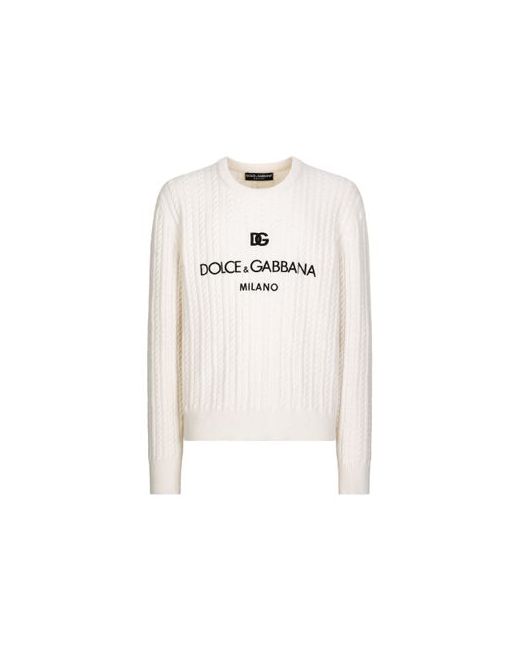 Dolce & Gabbana Wool round-neck sweater