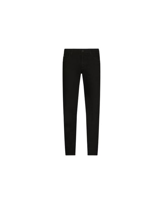 Dolce & Gabbana Black slim-fit stretch jeans