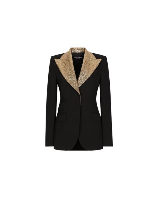 Dolce & Gabbana Single-breasted wool jacket