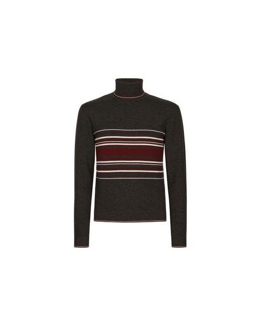 Dolce & Gabbana Wool turtle-neck sweater