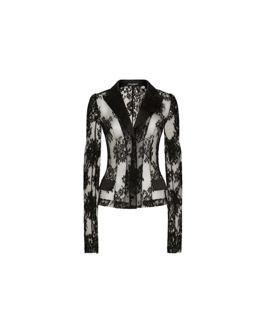 Dolce & Gabbana Floral lace jacket