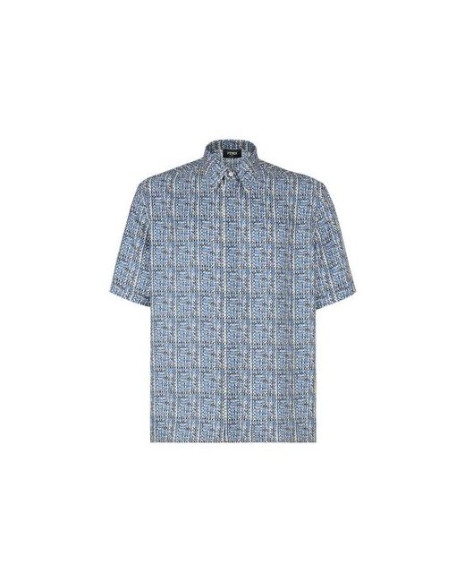 Fendi Shirt with Italian-style collar and short sleeves