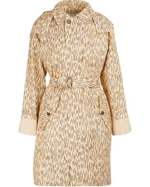 Chloé Printed trench coat