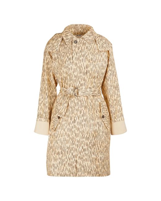 Chloé Printed trench coat