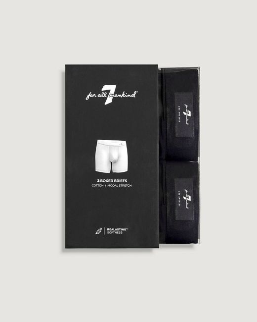 7 For All Mankind Boxer Brief 2 Pack in