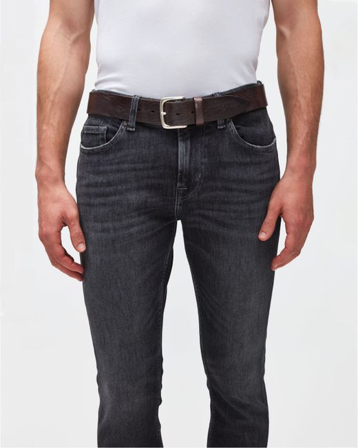 7 For All Mankind Timeless Leather Belt in