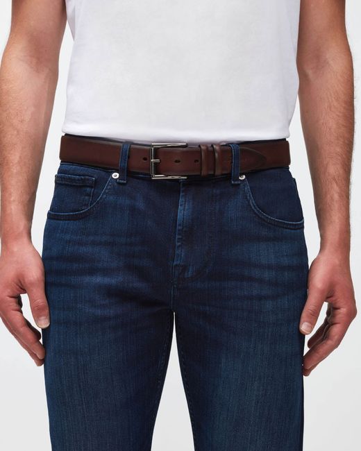 7 For All Mankind Classic Leather Belt in