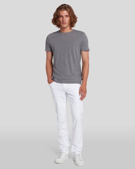 7 For All Mankind Luxe Performance Slimmy Clean Pocket