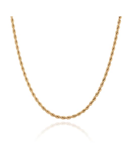 Abbott Lyon Small Rope Chain Necklace Gold