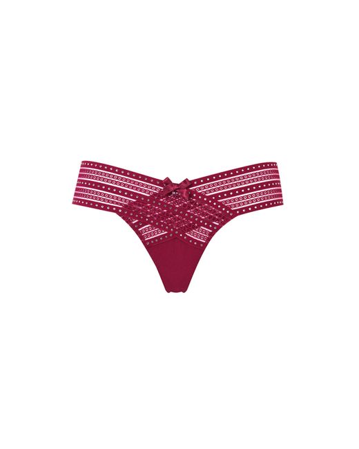 Agent Provocateur Tianna Thong In Wine