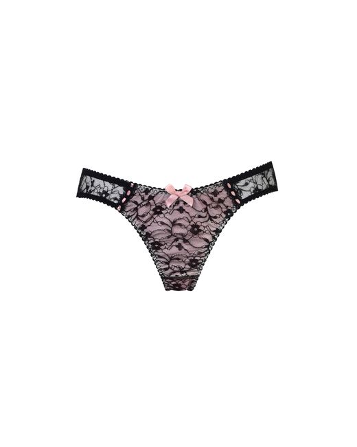 Agent Provocateur Gracelyn Full Brief Plum And Pink