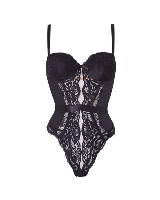 Agent Provocateur Jorja Body In Stretch Leavers Lace
