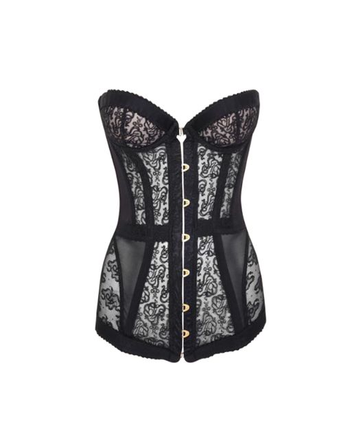 Agent Provocateur Mercy Corset In Lace With Embroidery