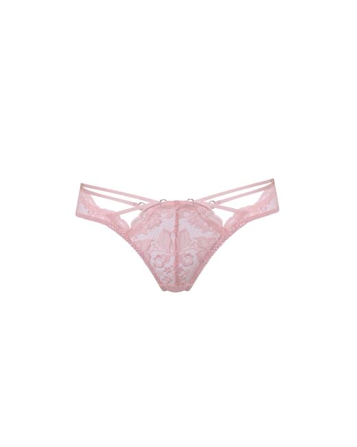 Agent Provocateur Essie And Peach Lace Brief
