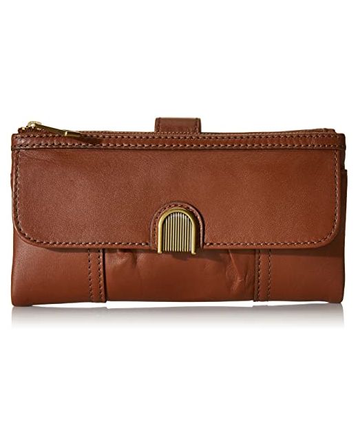 Fossil Cora or Emory Soft Leather Clutch Wallet