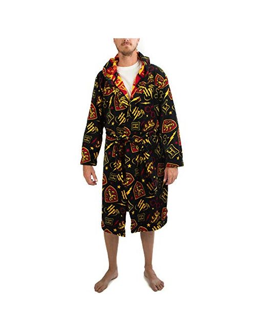 Bioworld Harry Potter Minky Fleece Reversible Robe L