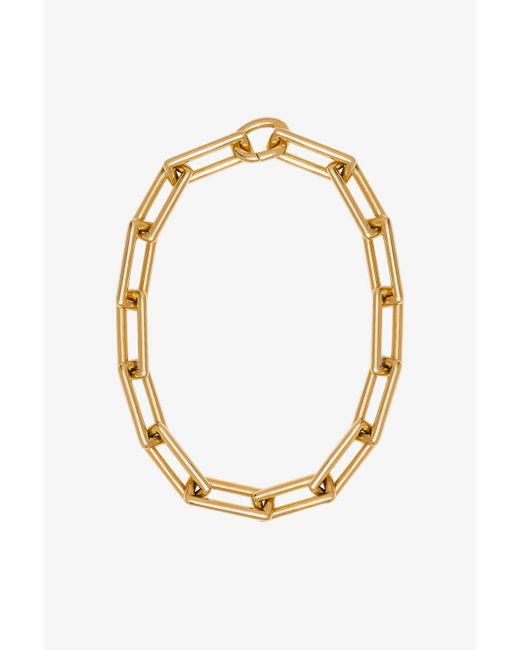 Anine Bing Chunky Link Necklace Gold