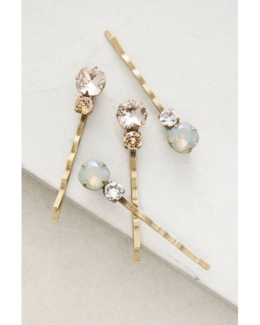 Anthropologie Celestial Drops Bobby Pins
