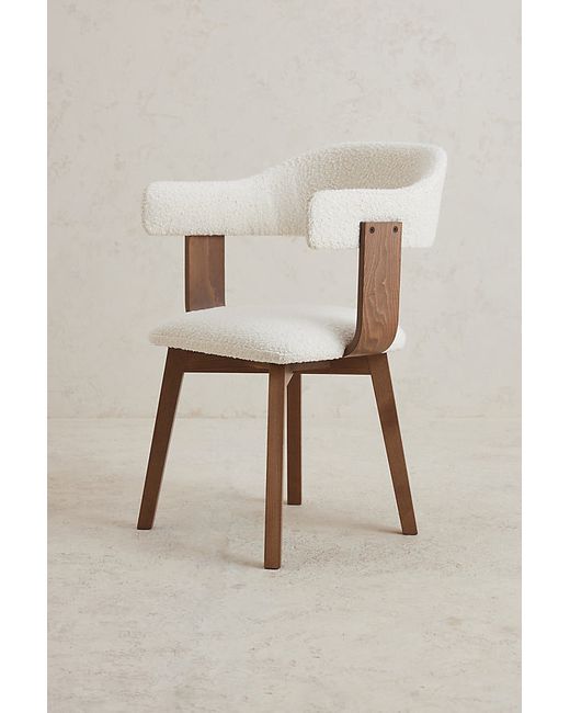 Anthropologie Brooke Dining Chair Boucle