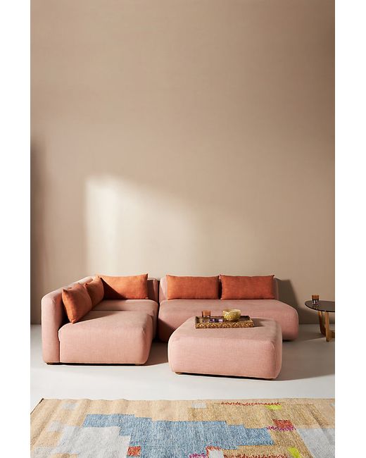 Anthropologie Kori Modular Armless Sofa