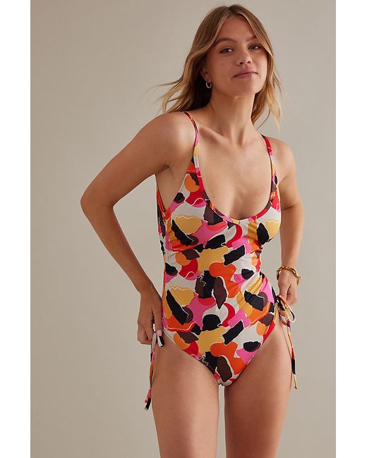 We Are We Wear Nicola Ruched One-Piece Swimsuit
