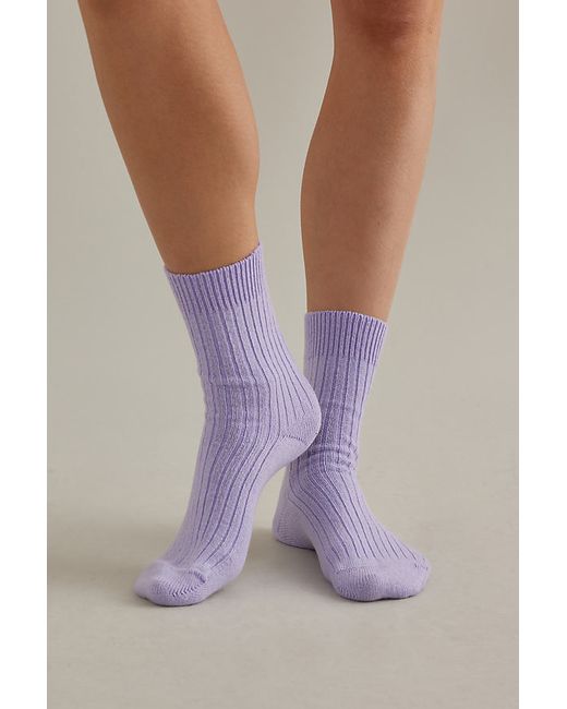 Colorful Standard Ribbed Merino Wool-Blend Crew Socks