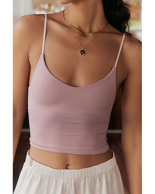 By Anthropologie The Renna Seamless Strappy V-Neck Tank Top
