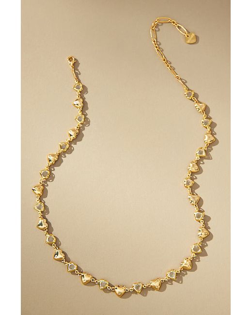 By Anthropologie Heart Chain Necklace