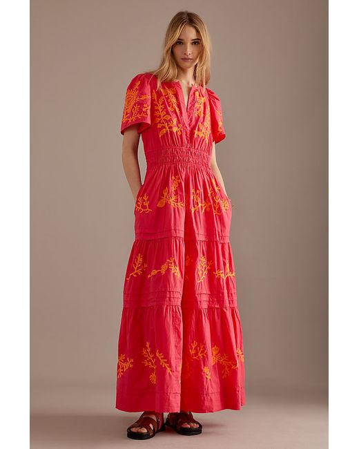 The Somerset Collection by Anthropologie The Somerset Maxi Dress Embroidered Edition