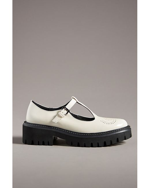 Bibi Lou Cathy Leather T-Strap Mary Janes