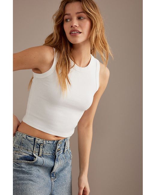 By Anthropologie The Rib Racer Tank Top