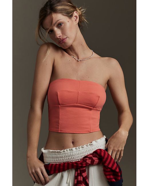 By Anthropologie Cotton Tube Top