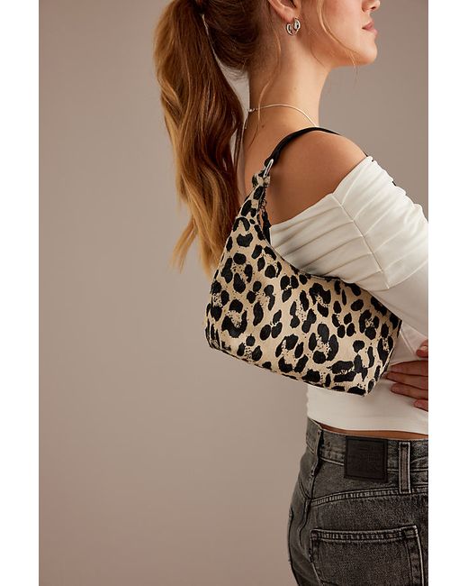 Anthropologie Zebra Print Shoulder Bag