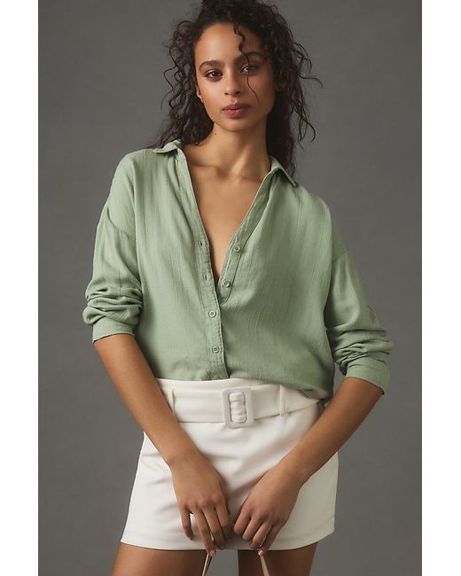 Cloth & Stone Long-Sleeve Relaxed Buttondown Shirt