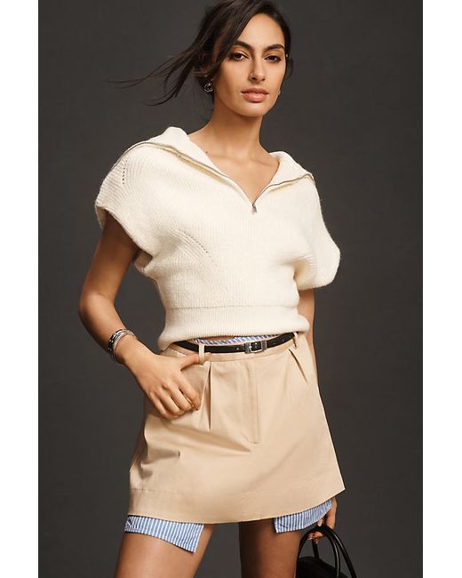 By Anthropologie Pleated Mini Skirt