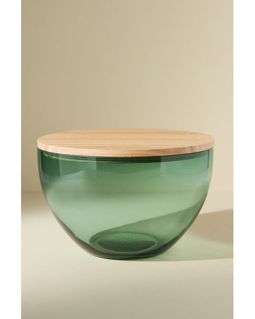 Anthropologie Serve Store Bowl with Lid